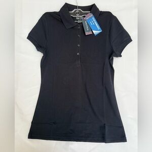 Nautica Boys Short Sleeve Polo Uniform Shirt Size Medium 7/9 Navy Color
